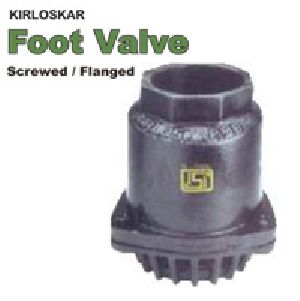 Screwed AND Flanged Foot Valve