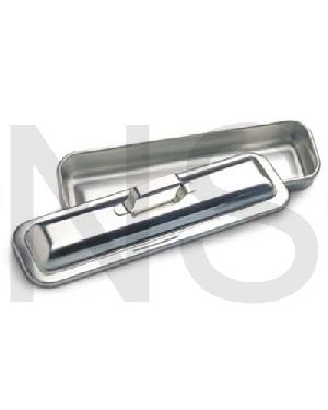 Catheter Tray with Cover Stainless Steel