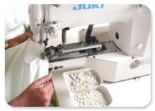 Lockstitch Button Machine