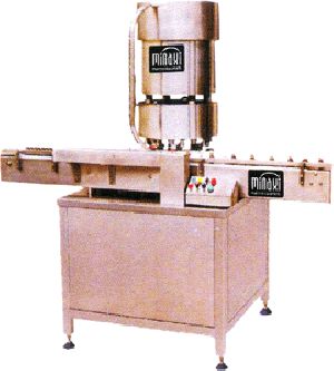 AUTOMATIC HIGH SPEED EIGHT HEAD ALUMINUM CAP SEALING MACHINE