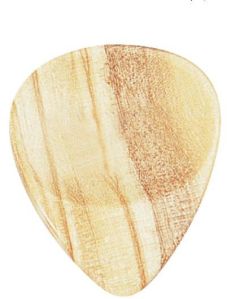 Wood tone guitar picks