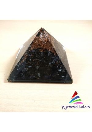 Black Tourmaline Orgonite Pyramid