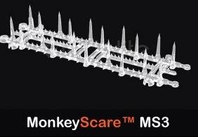 Monkey menace solution (Monkey Spikes)