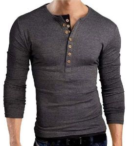 Henley Neck T-Shirts