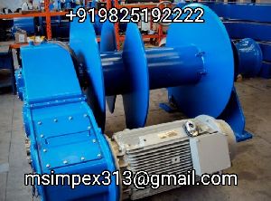 Single Drum Mooring Winch