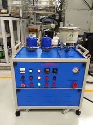 hydraulic oil cleaning system