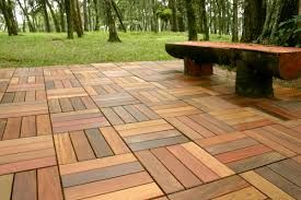 OUTDOOR SURFACES WOODEN FLOORING