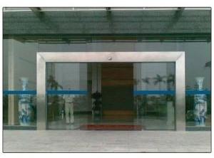 automatic glass doors