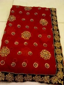 Hand Embroidered Saree