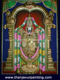 Lord Venkateshwara painting