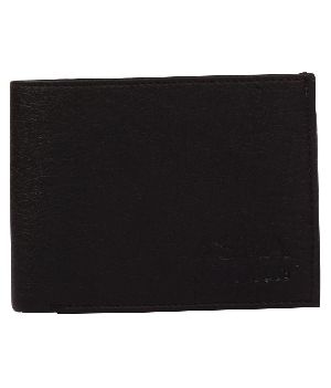 SKU-ACW-2 ASRA Creation Leather Black Wallet