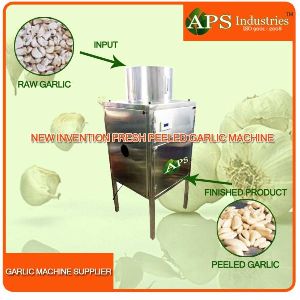 NEW INVENTION FRESH PEELED GARLIC MACHINE