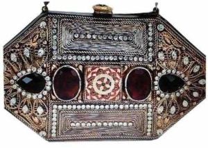 Modern Mehroon Clutch Purse