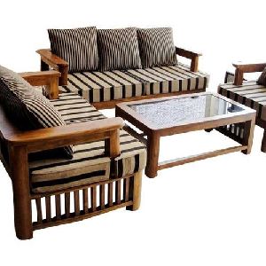 Wooden Sofa Set