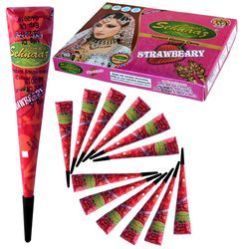 Instant Strawberry Henna Cone