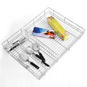 Kitchenware SS Drawer Cutlery Basket