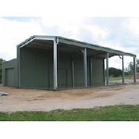 Designer Awning Shed