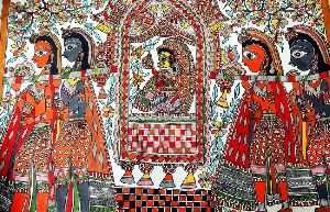 Madhubani Paintings-Wall-09