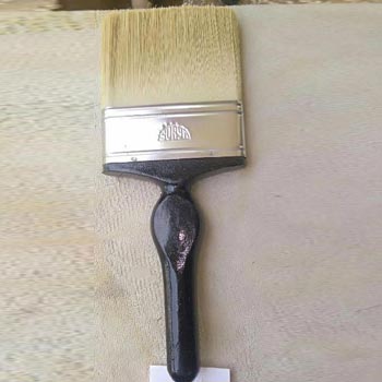 125mm A-1 White Wooden Handle Wall Paint Brush