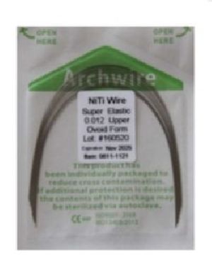 Super Elastic Round Niti Orthodontic Round Arch Wire