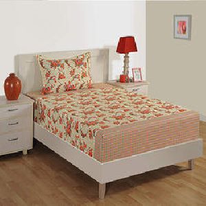 Swayam Cotton Single Bedsheet Set