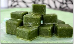 frozen spinach cubes