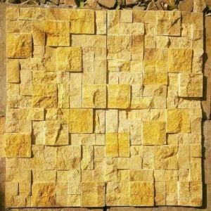 Teak Mosaic Wall Claddings