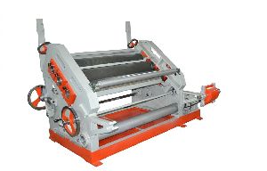 Oblique Type Single Face Paper Corrugating Making Machine