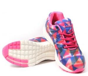 Sagma Womens Blue Pink Breathable Shoes