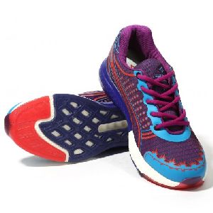 Sagma Womens Purple Blue Breathable Shoes