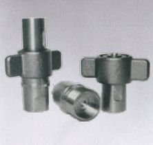 Wing nut screw couplings