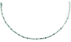 Rhodium Plated Anklet