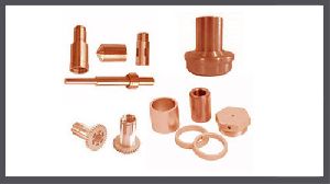Copper Turned Components.
