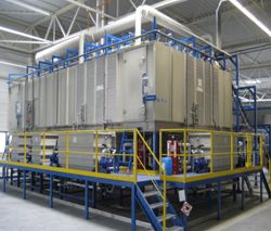 spray pretreatment line