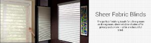 Sheer Fabric Blinds