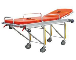 Adjustable Back Rest Ambulance Stretcher