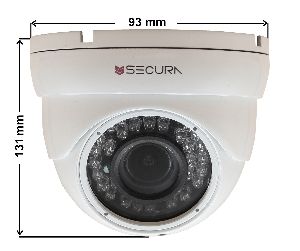 Varifocal Metal Dome Camera