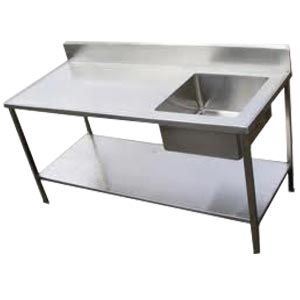 Work table with sink