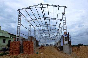 Structural Steel Shed including Civil works