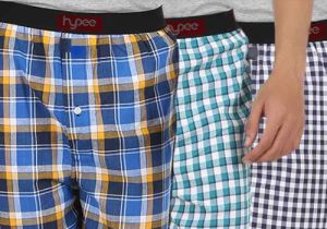 Checked Boxers