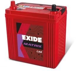 exide matrix batteries