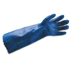 PVC Guntlet Gloves