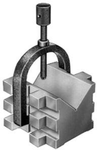 V- BLOCK HARDENED (UNIVERSAL) (with clamp)