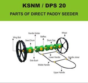 Uniformity Rice seeding machine