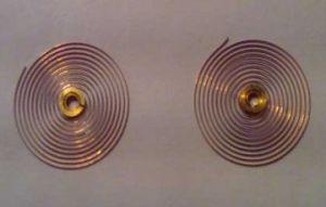 PHOSPHOR BRONZE HAIR SPRINGS