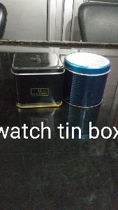 Watch Tin Container