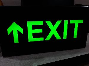 LED Exit Sign Board