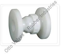 PP Non Return Valve Flange End