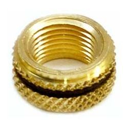 brass knurling insert