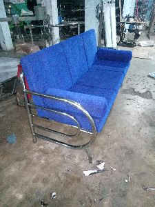 stainless steal sofa